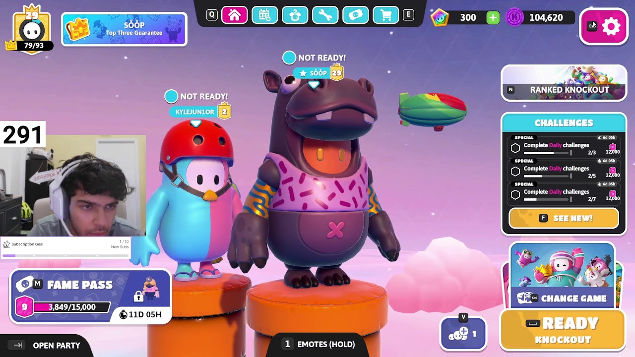 🙏PRO FALL GUYS GAMEPLAY LOCK IN 🙏