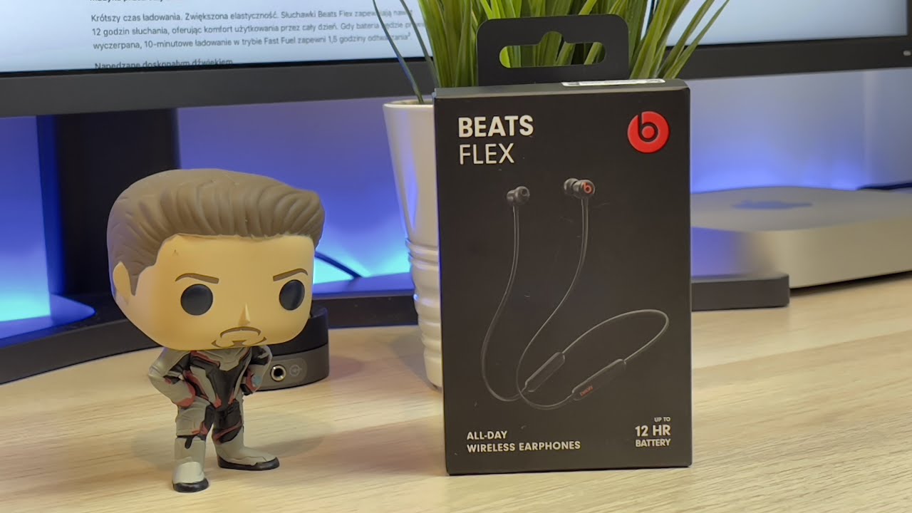 Beats Flex - rozpakowanie, pierwsze użycie oraz test mikrofonu