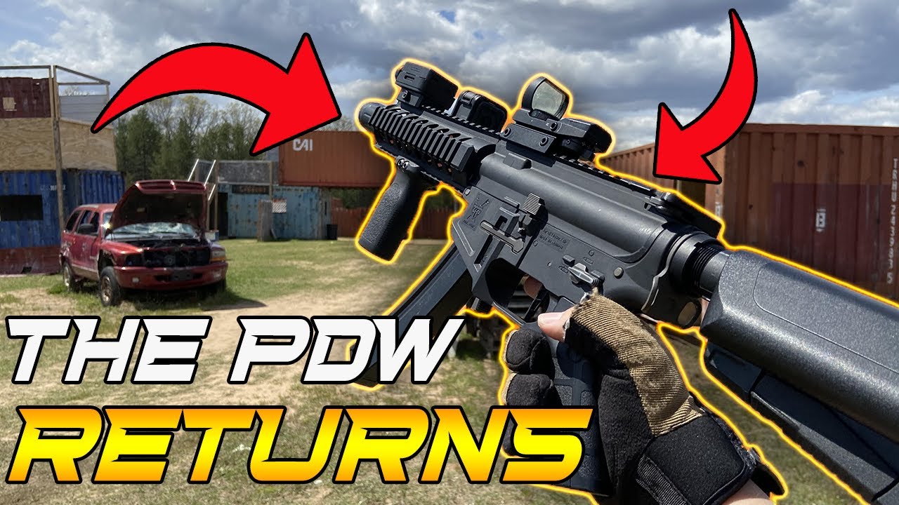 KING ARMS PDW IS BACK | ATTACK AND DEFEND | (Airsoft Gameplay)