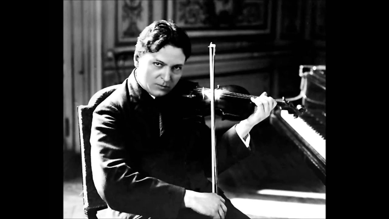 George Enescu plays Bach Partita No.2  BWV 1004