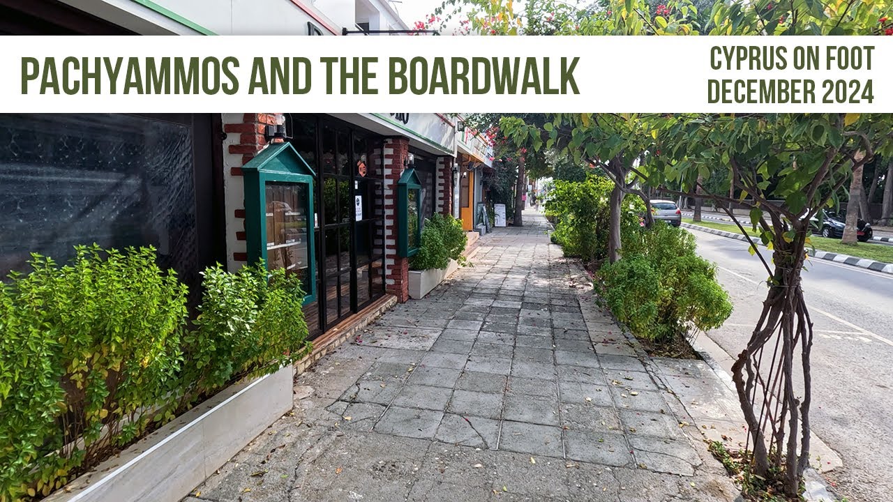 A Stroll Along Poseidonos Avenue and Paphos Boardwalk