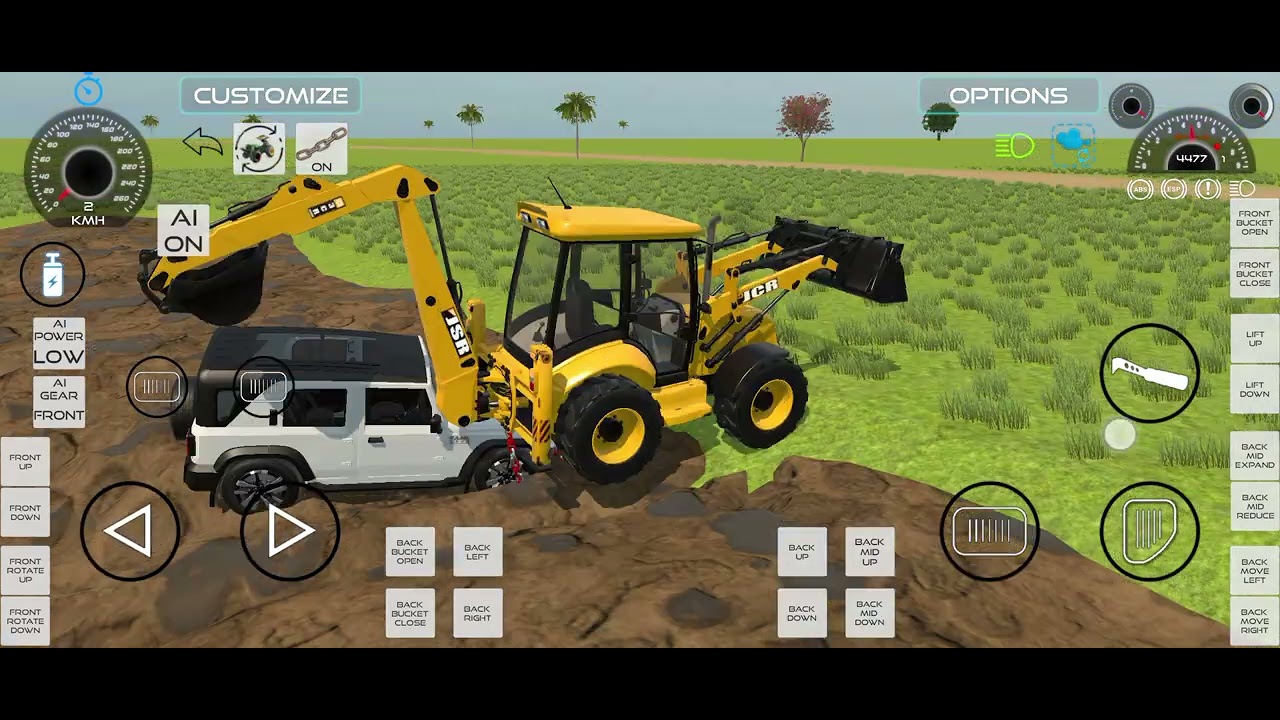 Tractor JCB Thar game