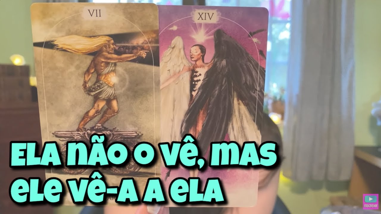 Ela Não o Vê, Mas Ele Vê-a a Ela 💗 Leitura Tarot Oráculos