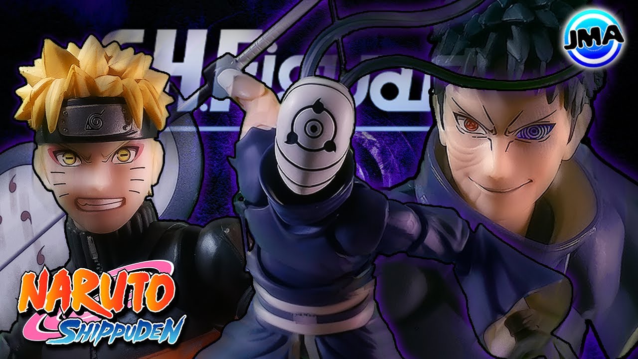 Обзор покадровой анимации Obito Uchiha 🌑 NARUTO SHIPPUDEN / S.H. Figuarts / JM ANIMATION