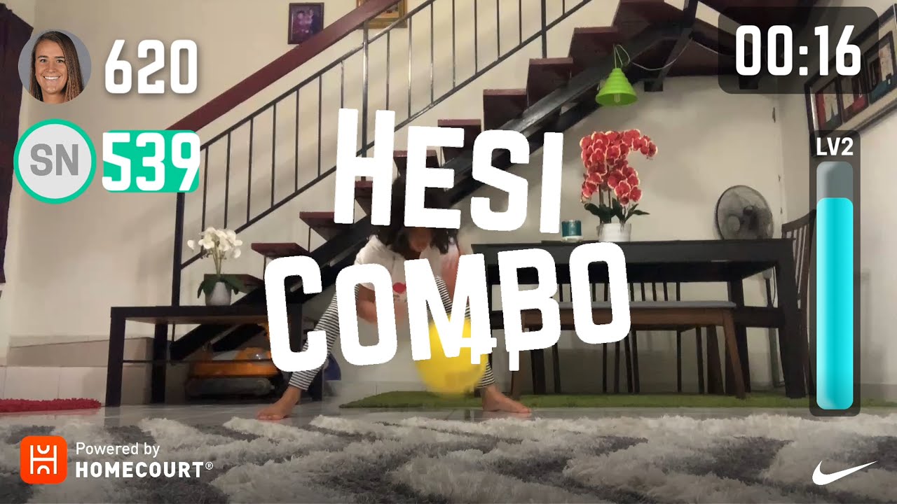 HOMECOURT: Freestyle basketball - Playing at home with Hanna. Stay safe and healthy guys!