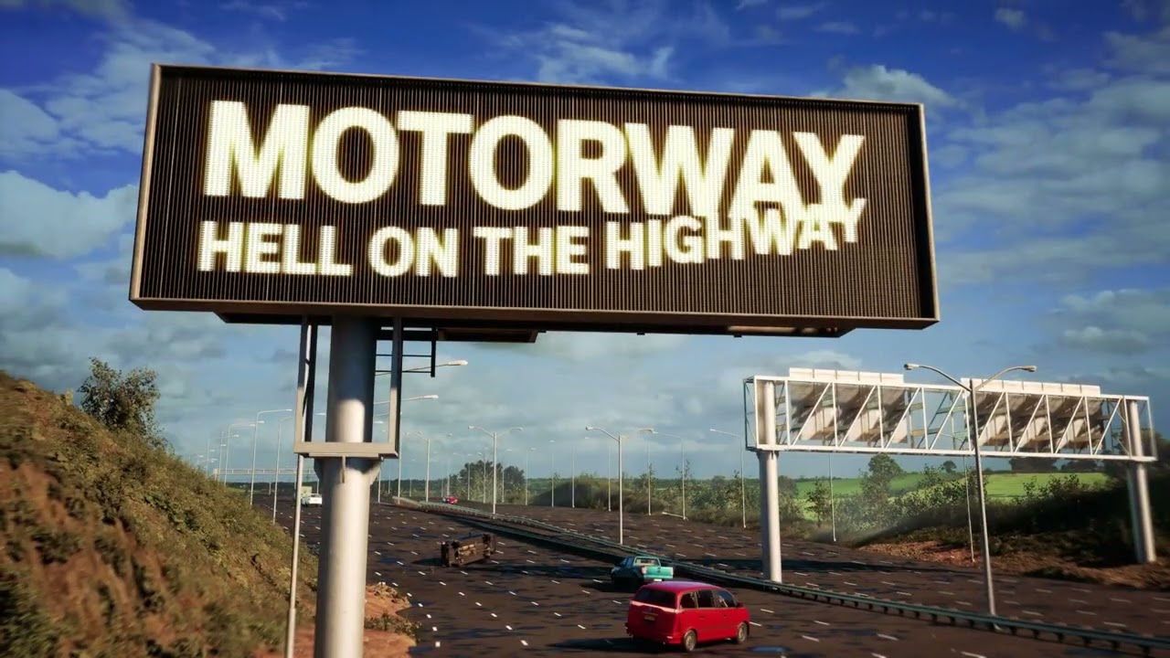 Motorway: Hell On The Highway | Opening titles produced by Too Tall Productions
