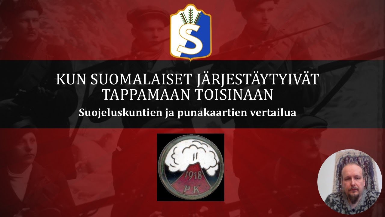 Kun suomalaiset järjestäytyivät tappamaan toisiaan - suojeluskuntien ja punakaartien vertailua
