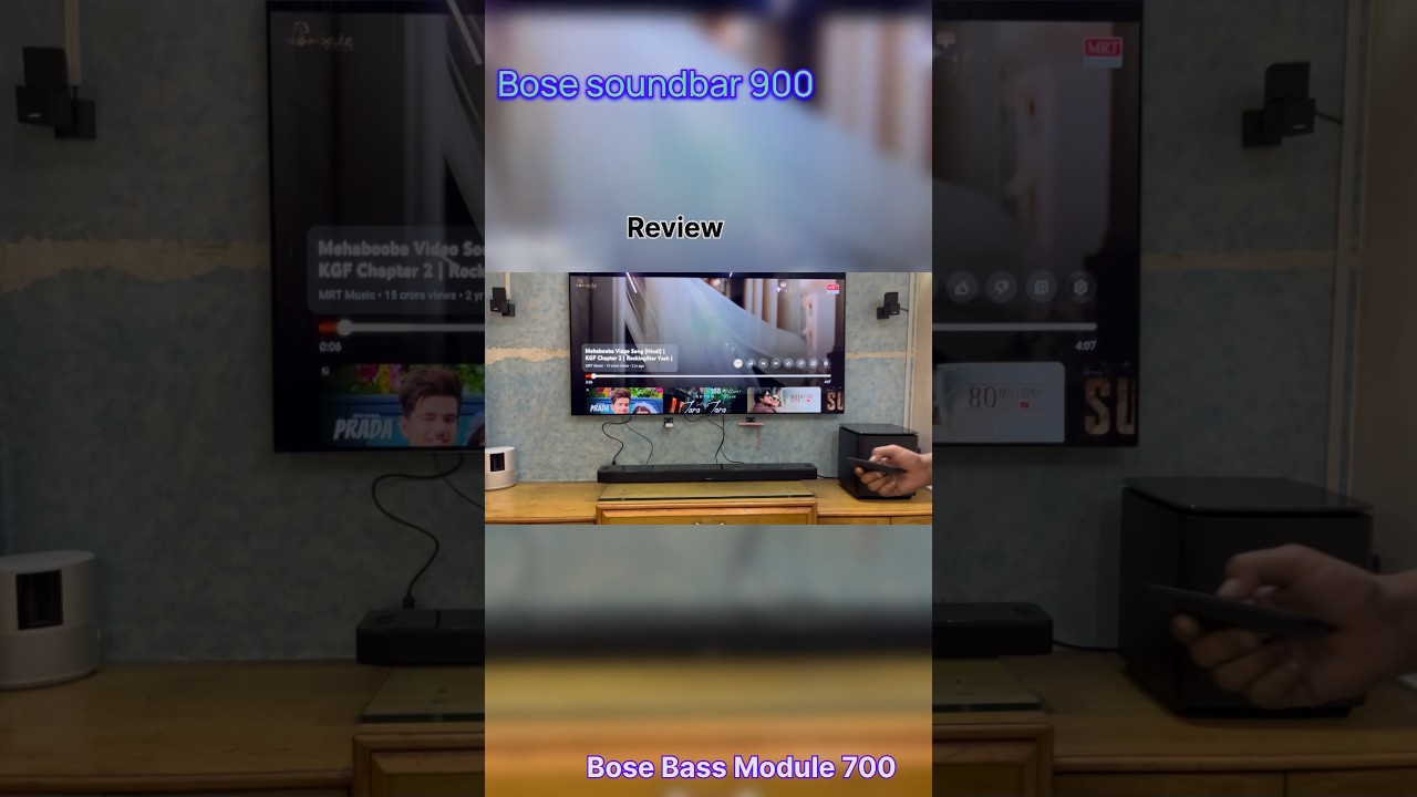 Bose Soundbar 900 And bose bass module700#bosespeakers#soundbar#music#soundsystem#bose#viralvideo
