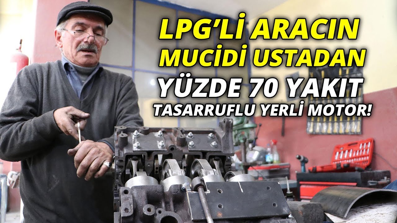 Tekirdağlı usta yaptı! 1 litre benzin ile 100 kilometre yol yapabilecek