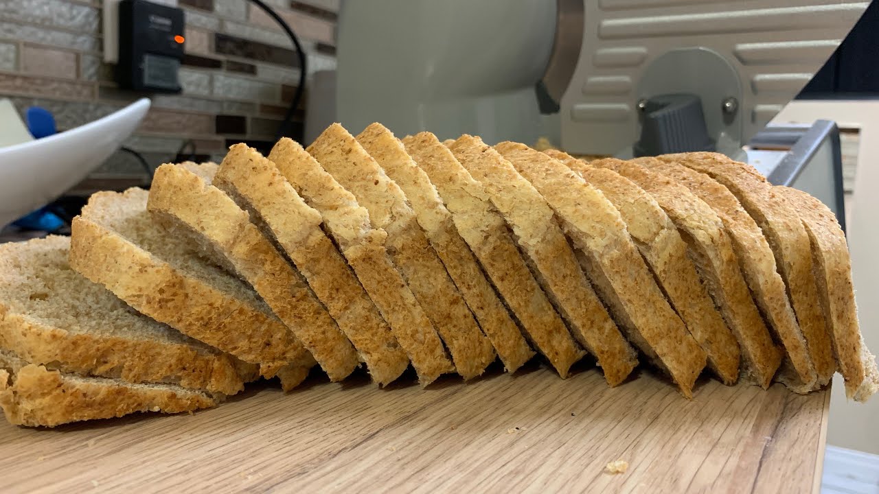 Идеально нарезанный домашний хлеб с помощью овощерезки Cuisinart