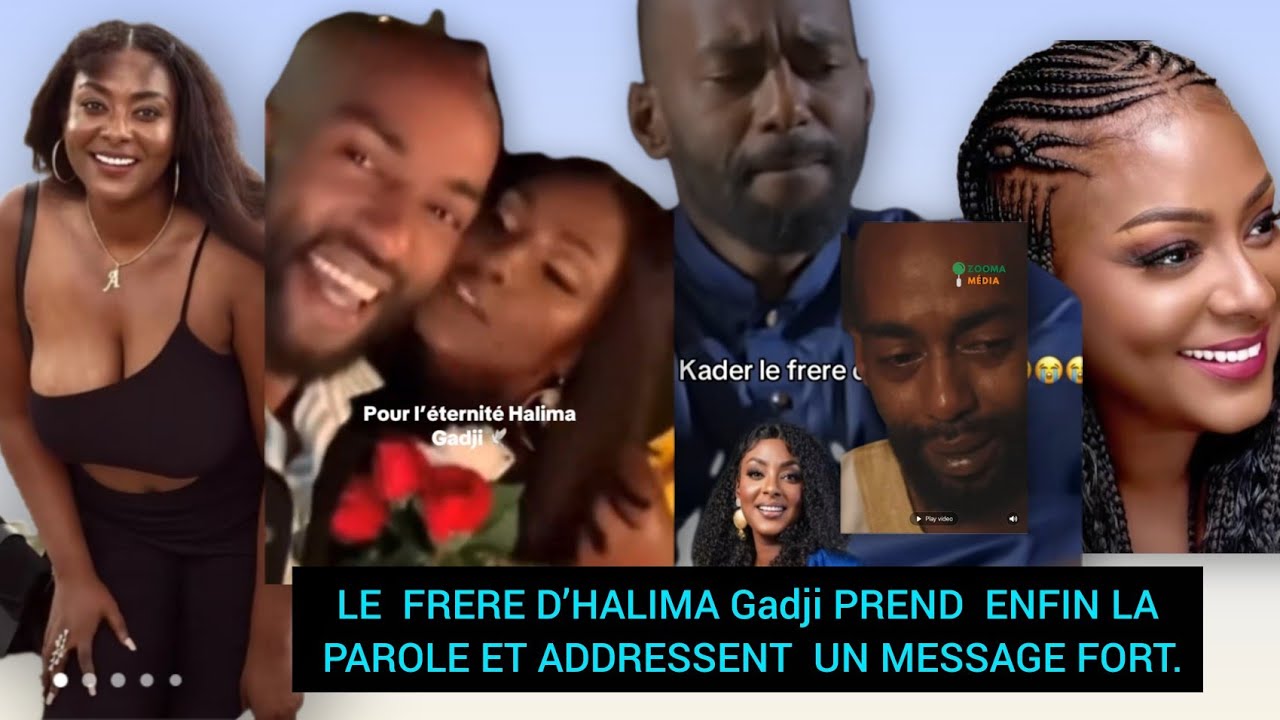 LES  FRERES D’HALIMA Gadji PRENNENT ENFIN LA PAROLE  APRÈS L'ENTERREMENT ET ADDRESSENT  UN MESSAGE 