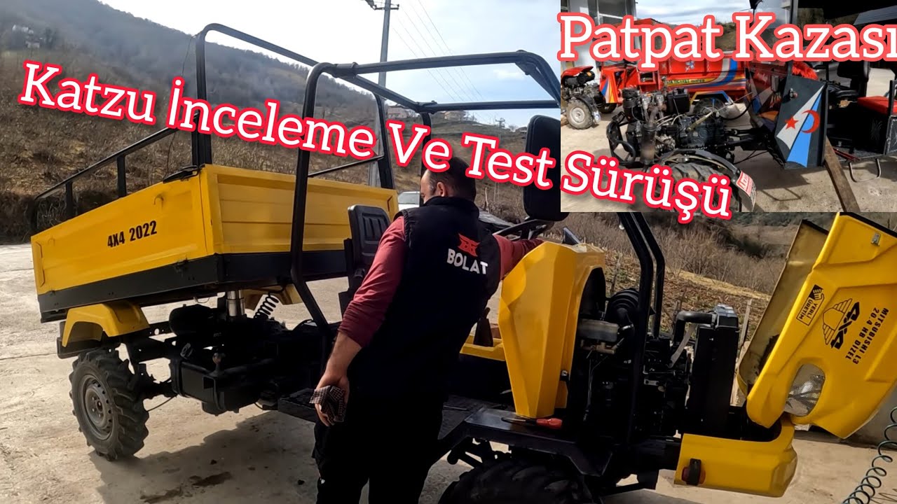 Patpat Kaza Yapmış Bakıma Aldık Katzu Patpat İnceleme Ve Test Sürüşü