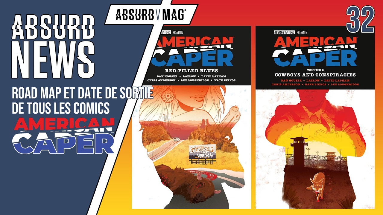DATE DE SORTIE DE TOUS LES VOLUMES D'AMERICAN CAPER, + D'AUTRES INFOS (ROAD MAP 2026)