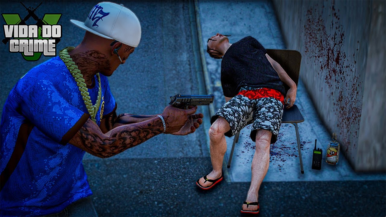GTA V - VIDA DO CRIME | NÃO VAI FICAR ASSIM, POR VOCÊ EU MATO E MORRO - #16