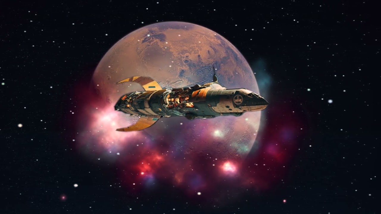 Ambient Space Music *Across the Galaxies * Soothing Space Ambient for Meditation and Deep Relaxation