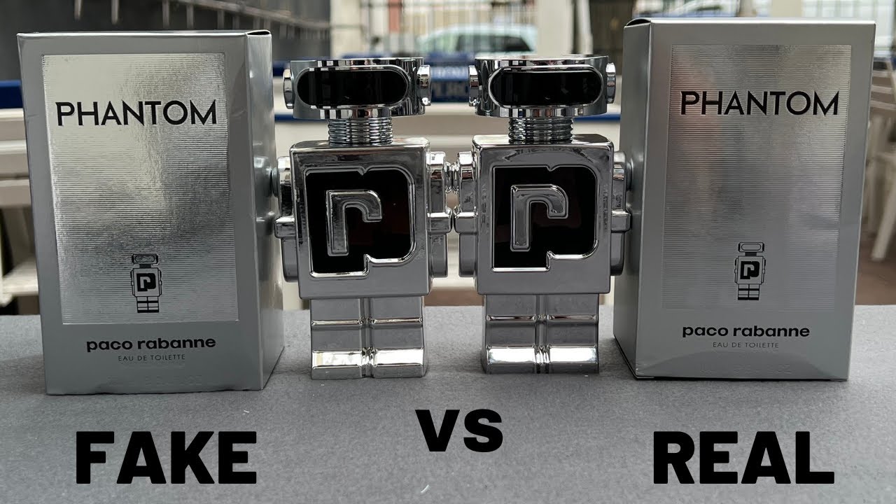 Fake vs Real Paco Rabanne Phantom Perfume 100 ml / How to spot fake Paco Rabanne Phantom Fragrance