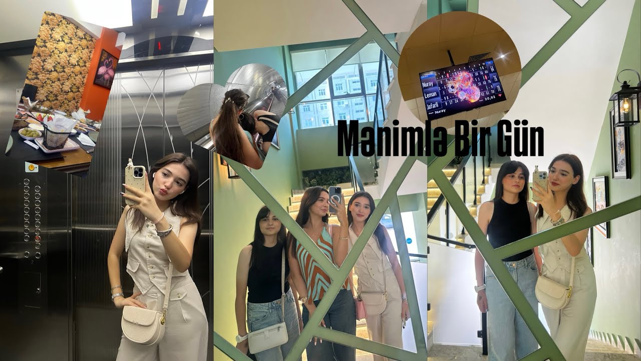 Summer Vlog2 /Mənimlə bir gün / Bol söhbətli Grwm💄 / Bowling date🎳