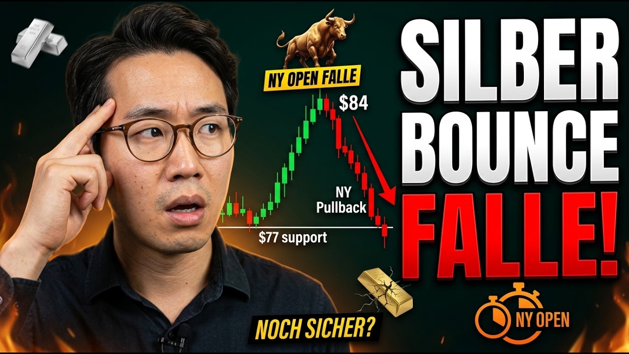 $10 Silber-Rebound von $77 — Und die NY-Eröffnung zog es gerade zurück auf $84