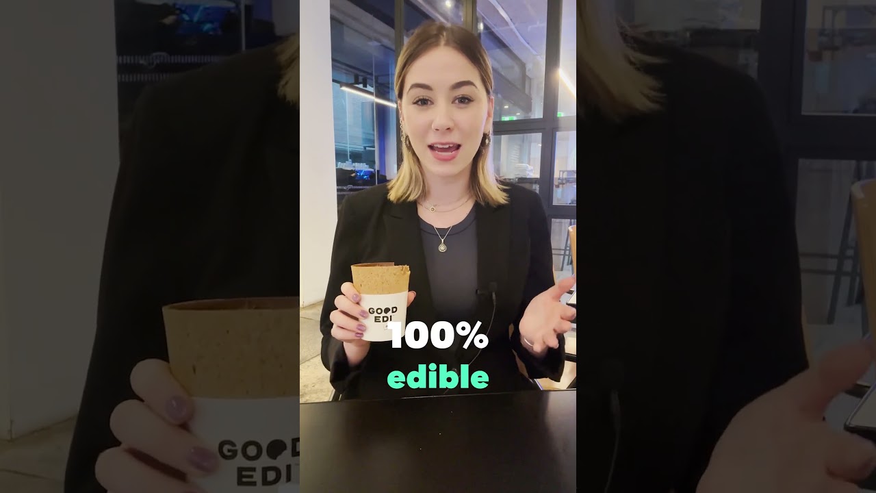 This Startup Makes Coffee Cups That Can Be Eaten