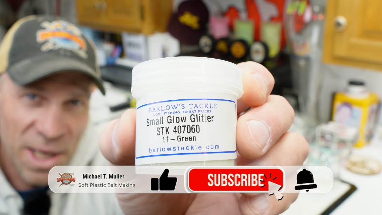 NEW From Barlow's Tackle!!!!  SMALL GLOW GLITTER ADDED TO THE LINEUP!!!