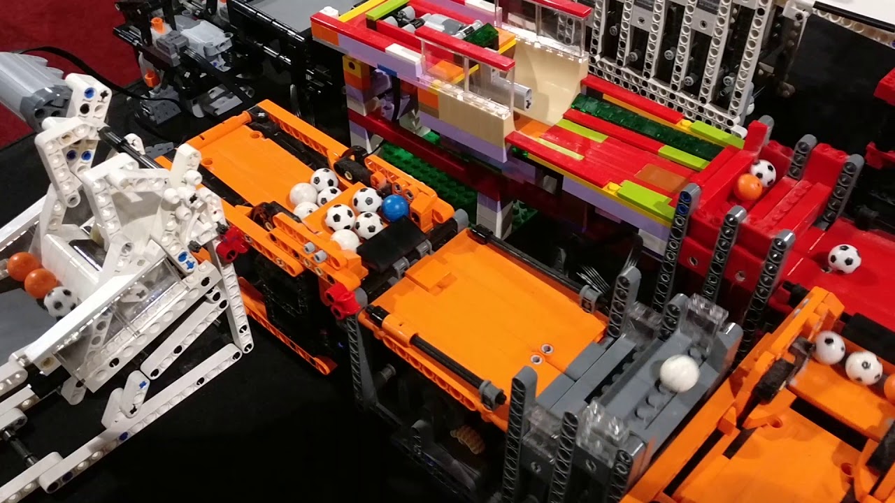 LEGO World NL 2017 Great Ball Contraption GBC circuit