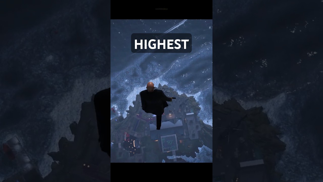 The Highest Jump Ever in Hitman 
