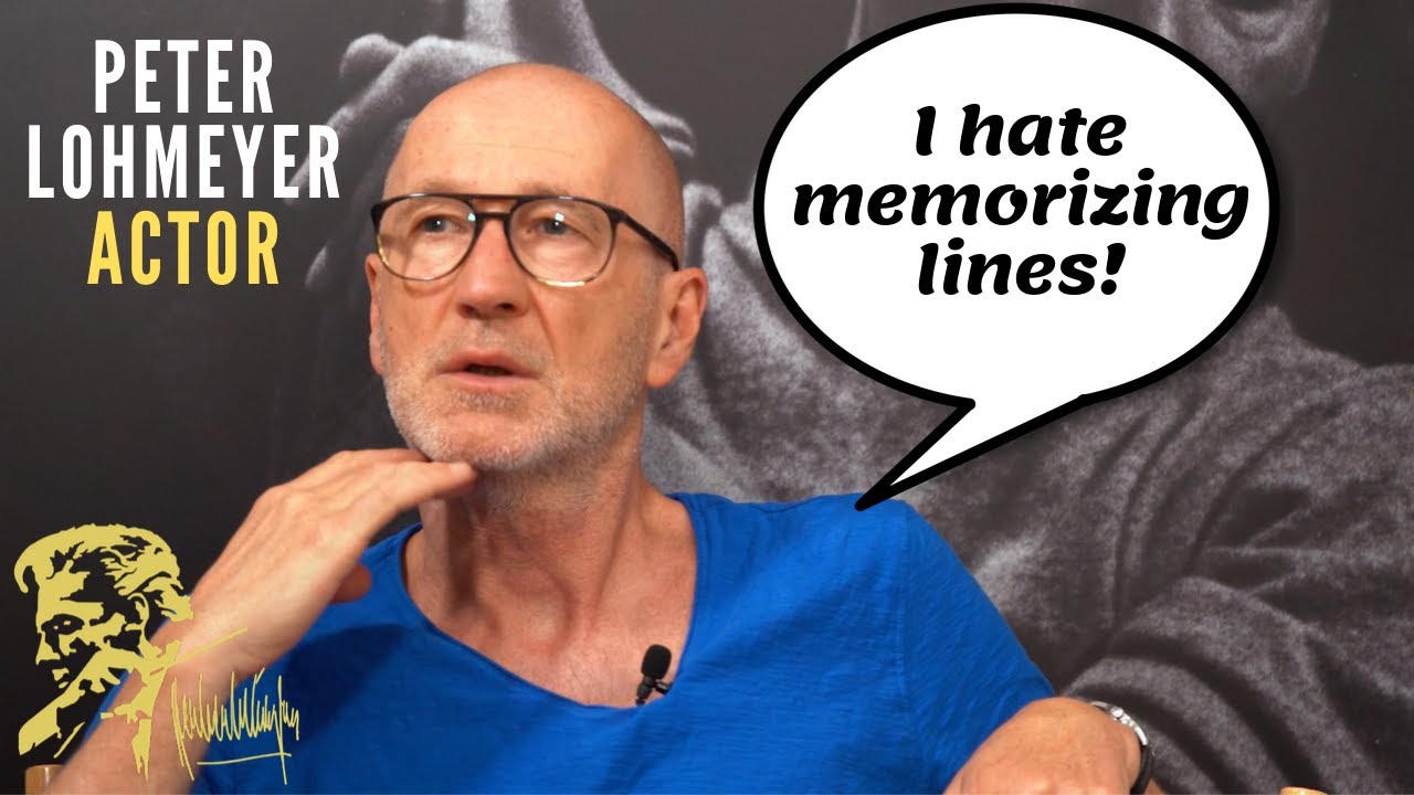 I hate memorizing lines! - Peter Lohmeyer (2019)