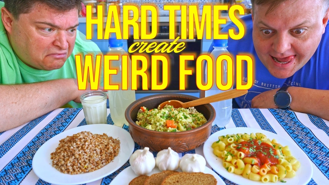 Soviet Poverty Cuisine: Chaos Tasting Menu - We Try the Cheapest of the Cheap