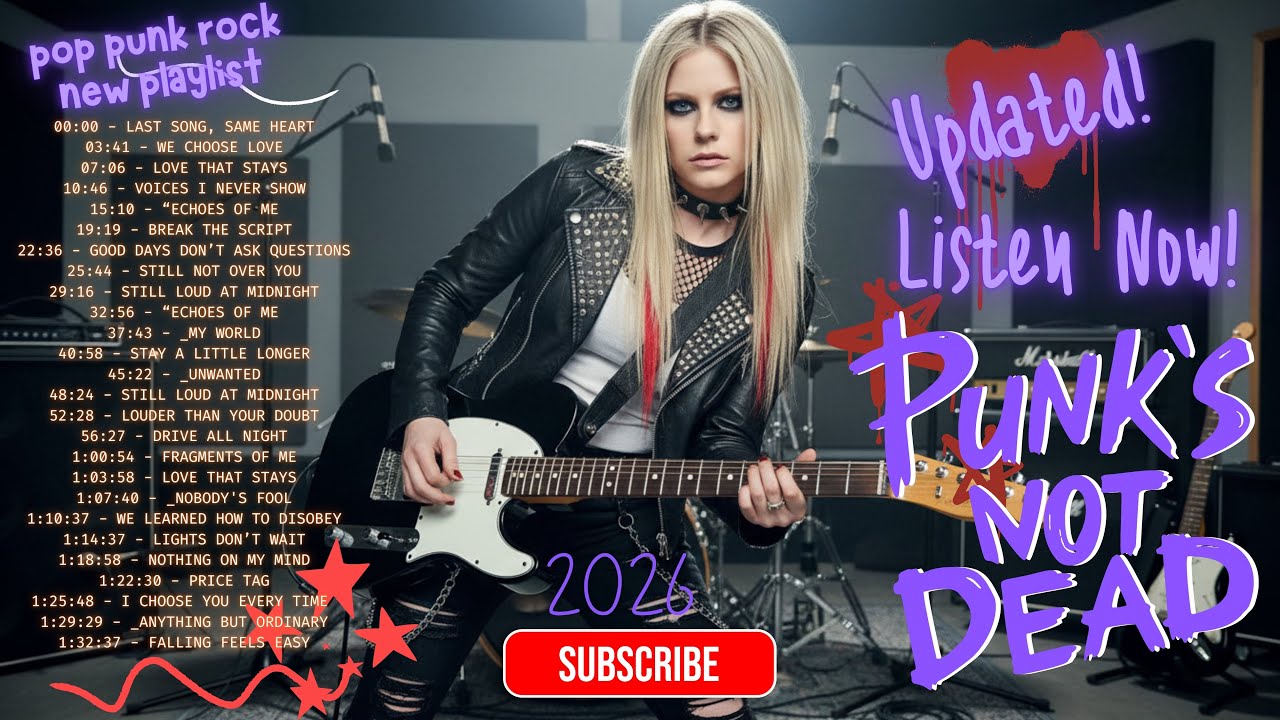 Pop Punk Playlist – Relaxing 2000s Nostalgia Tracks