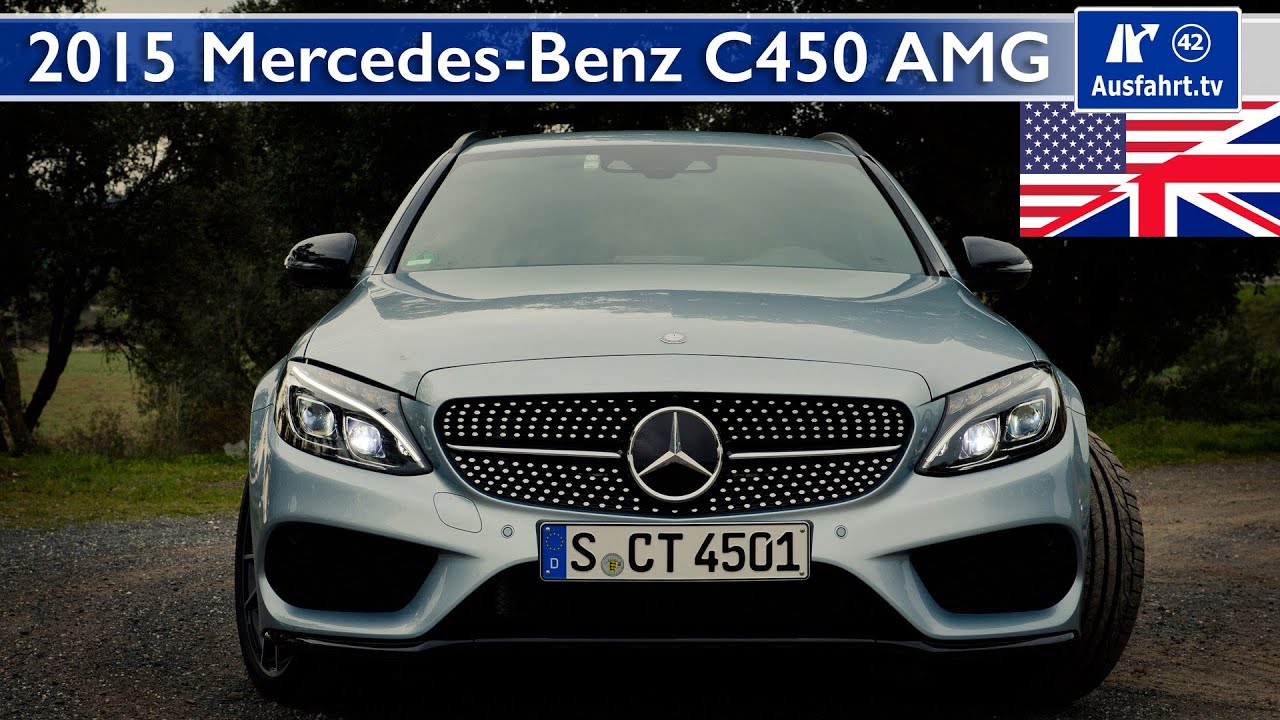 2015 Mercedes-Benz C450 AMG (S205) - Test, Test Drive and In-Depth Car Review (English )