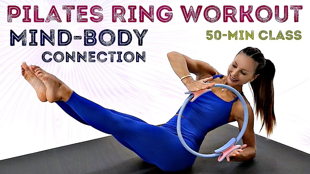 50-Minute Pilates Ring Workout | Mind-body Connection and Toning Muscles