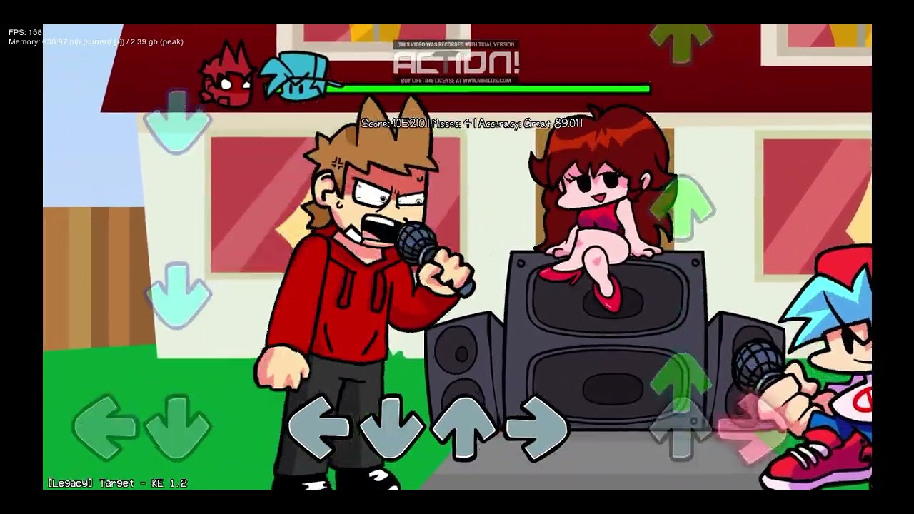 Vs Tord Code Red legacy week gameplay