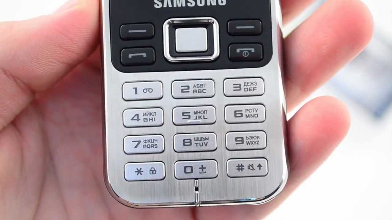 Samsung C3322 - видеообзор ( c3322 duos ) от Video-shoper.ru