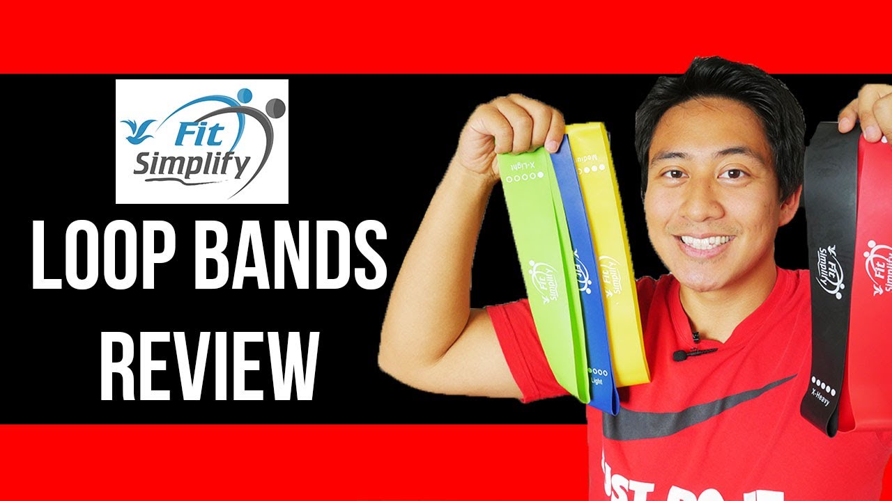 FIT SIMPLIFY RESISTANCE LOOP EXERCISE BANDS (UNBOXING / REVIEW)