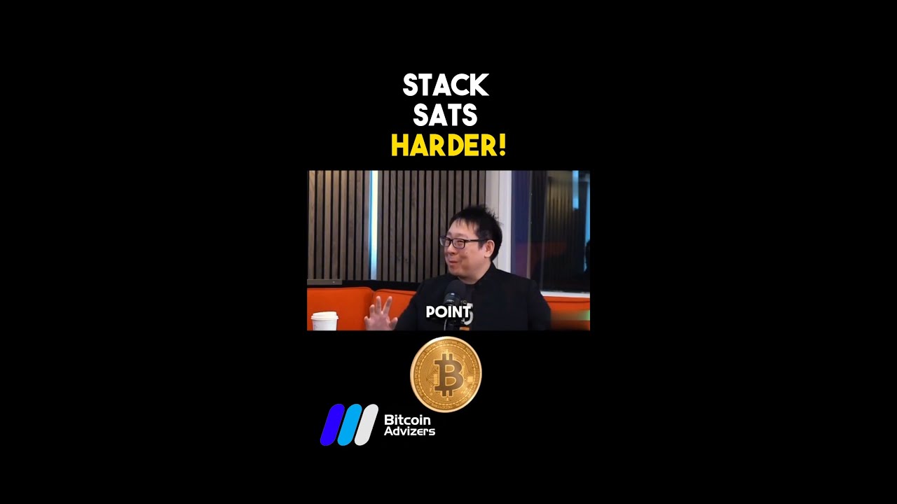 You must Stack Sats Harder!