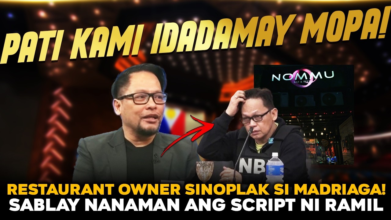 GOOD NEWS NGAYON! ATTY EDWARD CHICO SINOPLAK SI RAMIL MADRIAGA! SABLAY NANAMAN ANG SCRIPT NILA
