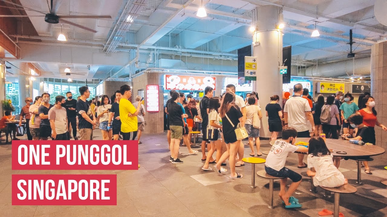 🇸🇬 Walking inside Singapore's Newest Lifestyle & Community Hub - One Punggol | Nov 2022 [4K HDR]
