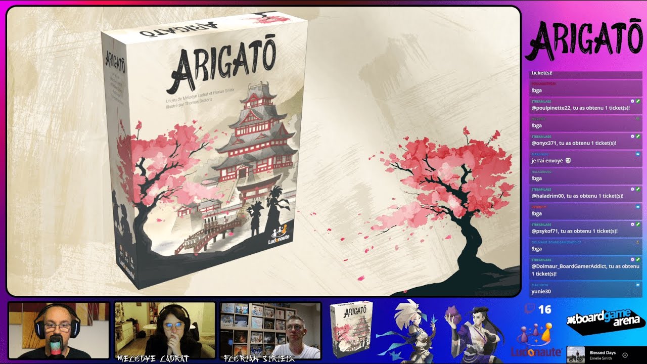 ARIGATŌ avec les auteurs Mélodye Ladrat et Florian Sirieix