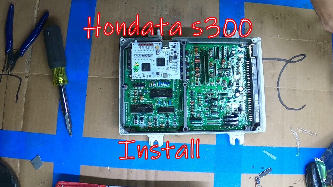 How to install hondata s300 in yuor p28 ecu