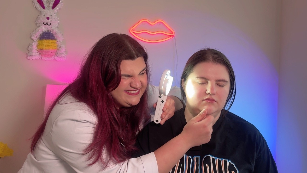 ASMR-консультация и анализ по уходу за кожей с практическим применением 🥼 Тихий голос