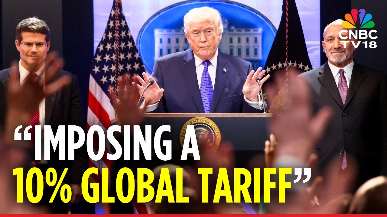 BIG BREAKING: Trump Says He Will Sign an Order Today Imposing a 10% Global Tariff | SCOTUS | N18G