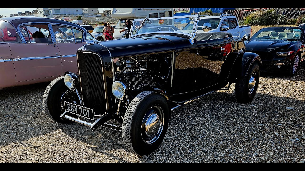 Hayling Hotrods At The Beach   01 07 25