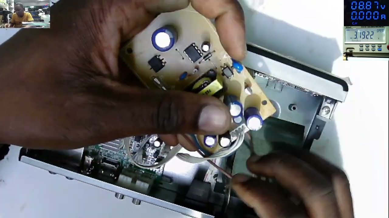 WIZ Tech HD Digital Satellite Receiver Not Powering On Repair!!