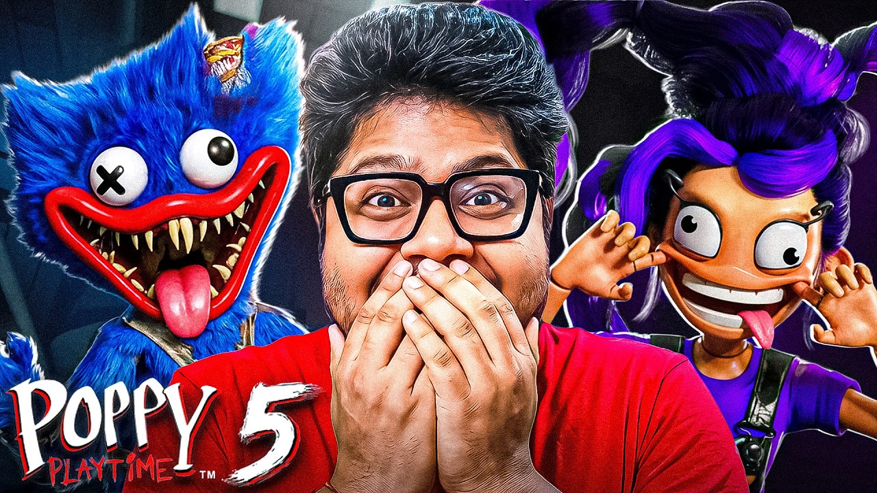 Poppy Playtime Chapter 5 TRY NOT TO LAUGH CHALLENGE | AYUSH MORE 😱