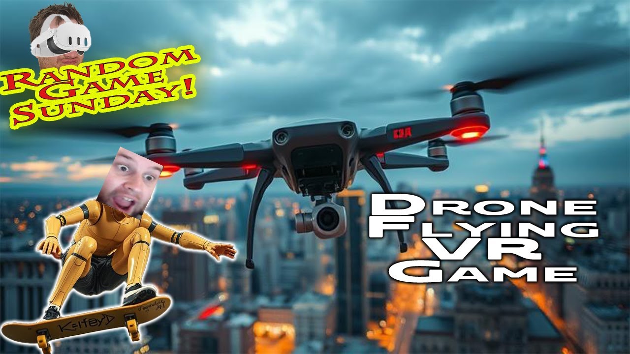 PC VR Meta quest 3 Drone Sim! | Drone Simulator VR | Random Game Sunday | Ep14
