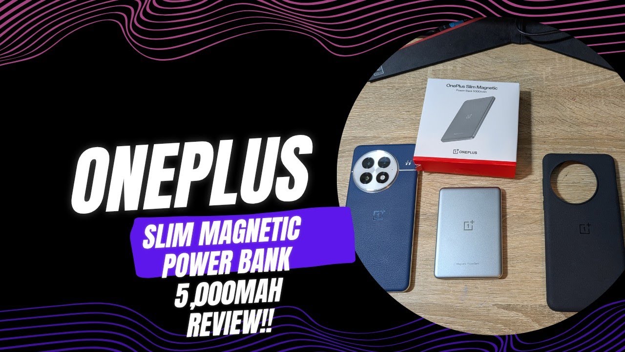 Обзор тонкого магнитного повербанка OnePlus ёмкостью 5000 мАч!!