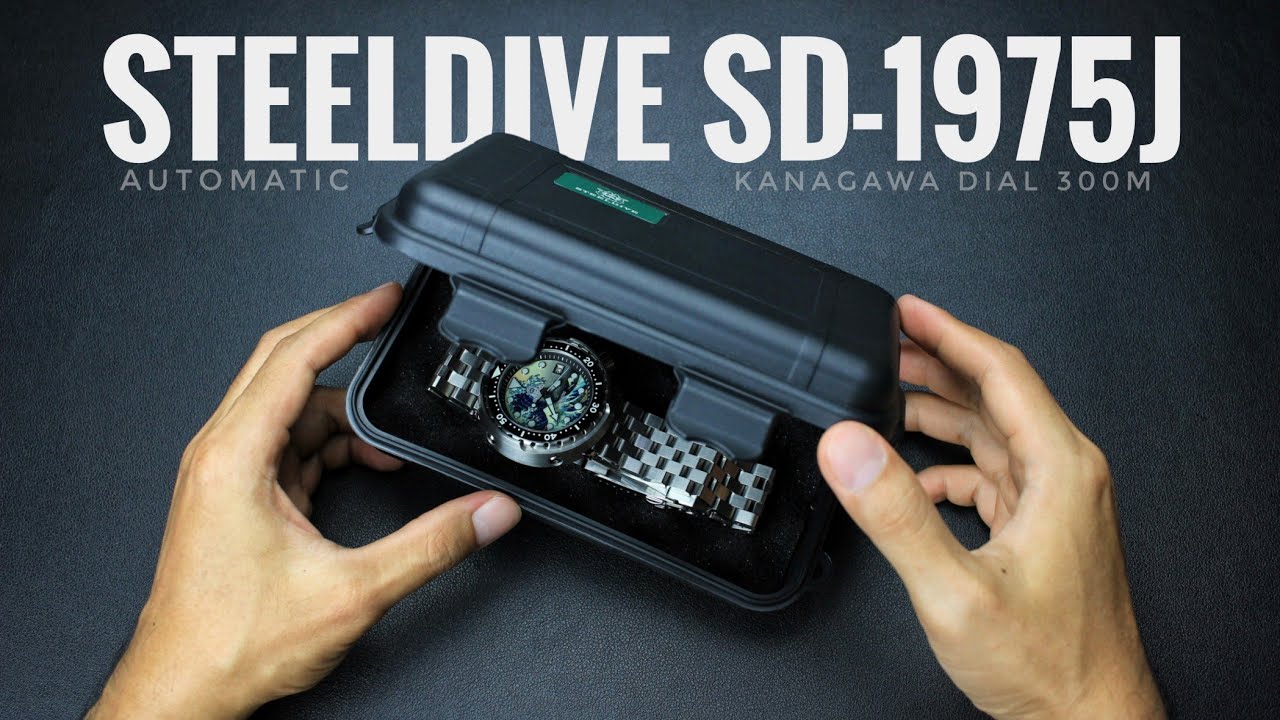 BABY TUNA KANAGAWA‼️ Review Jam Tangan STEELDIVE SD1975J