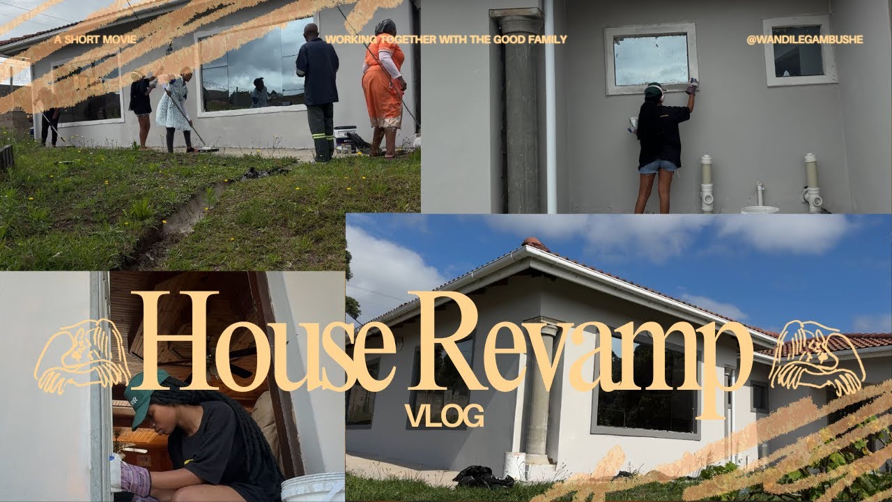 Видеоблог о ремонте дома🏡🥹🫶🏽 | Покраска нового дома | Провожу время с семьей🥹🫶🏽🎀