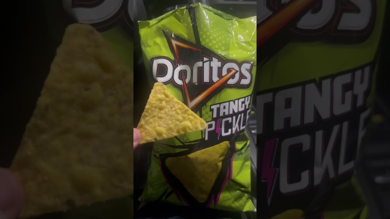 NEW DORITOS TANGY PICKLE REVIEW