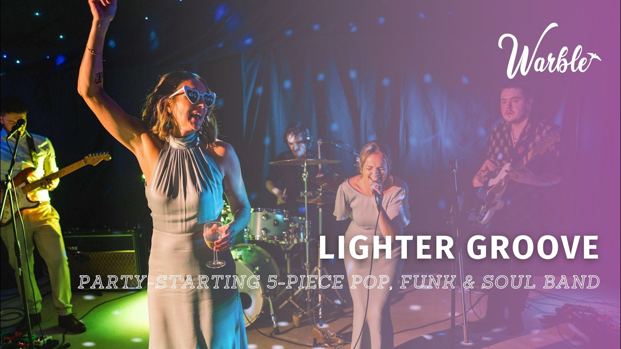 Lighter Groove // Party-Starting 5-Piece Funk & Soul Band // Book Now at Warble Entertainment